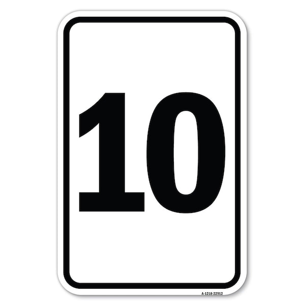 Safety Sign, 12 in Height, Aluminum, 18 in Length, 22912